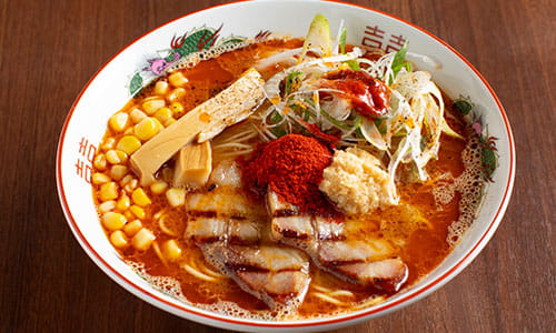 鬼辛岡山味噌ラーメン